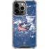 NHL Columbus Blue Jackets Frozen iPhone 16 Pro Clear Case